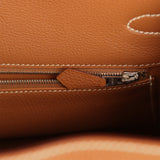 Pre-owned Hermes Birkin 35 Gold Togo Palladium Hardware - Thumbnail View 8