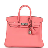 Hermes Birkin 25 Rose D'Ete Swift Palladium Hardware - Thumbnail View 1