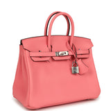 Hermes Birkin 25 Rose D'Ete Swift Palladium Hardware - Thumbnail View 2