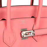 Hermes Birkin 25 Rose D'Ete Swift Palladium Hardware - Thumbnail View 7