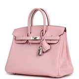 Hermes Birkin 25 Rose Sakura Swift Palladium Hardware - Thumbnail View 5