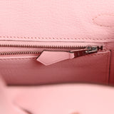 Hermes Birkin 25 Rose Sakura Swift Palladium Hardware - Thumbnail View 8