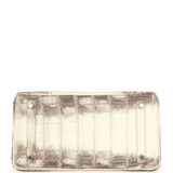 Hermes Birkin 30 Himalaya Niloticus Crocodile Palladium Hardware - Thumbnail View 6