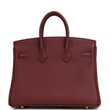 Hermes Birkin 25 Rouge H Togo Gold Hardware - Thumbnail View 3