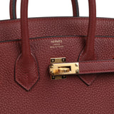Hermes Birkin 25 Rouge H Togo Gold Hardware - Thumbnail View 7