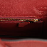 Hermes Birkin 25 Rouge H Togo Gold Hardware - Thumbnail View 8