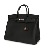Hermes Birkin 40 Black Togo Gold Hardware - Thumbnail View 5