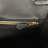 Hermes Birkin 40 Black Togo Gold Hardware - Thumbnail View 9