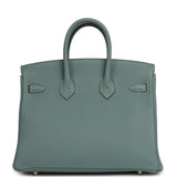 Hermes Birkin 25 Ciel Togo Palladium Hardware - Thumbnail View 4
