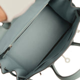 Hermes Birkin 25 Ciel Togo Palladium Hardware - Thumbnail View 9