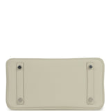 Hermes Birkin 25 Mushroom Togo Palladium Hardware - Thumbnail View 6