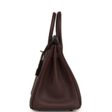 Hermes Birkin 25 Rouge Sellier Togo Gold Hardware - Thumbnail View 3