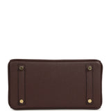 Hermes Birkin 25 Rouge Sellier Togo Gold Hardware - Thumbnail View 6