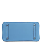 Hermes Birkin 30 Bleu Paradise Clemence Palladium Hardware - Thumbnail View 6