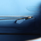 Hermes Birkin 30 Bleu Paradise Clemence Palladium Hardware - Thumbnail View 8