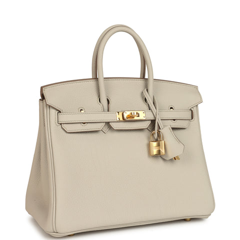 Hermes Birkin 25 Beton Togo Gold Hardware