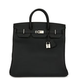Hermes HAC Birkin 40 Black Togo Palladium Hardware - Thumbnail View 1