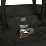 Hermes HAC Birkin 40 Black Togo Palladium Hardware - Thumbnail View 7