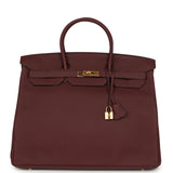 Pre-owned Hermes Birkin 40 Bordeaux Togo Gold Hardware - Thumbnail View 1