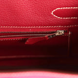 Pre-owned Hermes Candy Birkin 30 Rose Tyrien Epsom Palladium Hardware - Thumbnail View 9