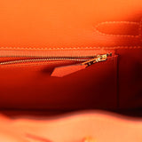 Hermes Birkin 30 Feu Togo Gold Hardware - Thumbnail View 9