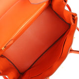 Hermes Birkin 30 Feu Togo Gold Hardware - Thumbnail View 8