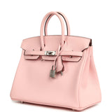 Hermes Birkin 25 Rose Sakura Swift Palladium Hardware - Thumbnail View 5