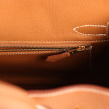 Pre-owned Hermes Birkin 30 Gold Togo Gold Hardware - Thumbnail View 8