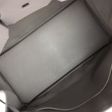 Pre-owned Hermes Birkin 40 Etain Togo Palladium Hardware - Thumbnail View 8