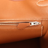 Hermes Birkin 40 Gold Togo Palladium Hardware - Thumbnail View 9