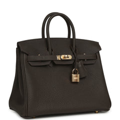 Hermes Birkin 25 Bai-Brun Togo Permabrass Hardware