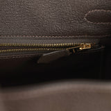 Hermes Birkin 25 Bai-Brun Togo Permabrass Hardware - Thumbnail View 8