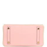 Hermes Special Order (HSS) Birkin 25 Rose Sakura, Nata Chevre Mysore Brushed Gold Hardware - Thumbnail View 6