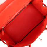 Pre-owned Hermes Birkin 30 Capucine Togo Palladium Hardware - Thumbnail View 9