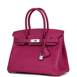 Hermes Birkin 30 Rose Poupre Epsom Palladium Hardware - Thumbnail View 5