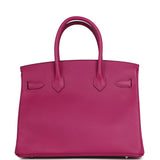 Hermes Birkin 30 Rose Poupre Epsom Palladium Hardware - Thumbnail View 3