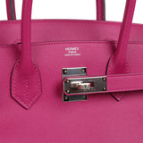 Hermes Birkin 30 Rose Poupre Epsom Palladium Hardware - Thumbnail View 7