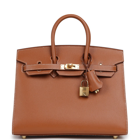 Hermes Birkin Sellier 25 Gold Madame Gold Hardware