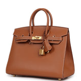Hermes Birkin Sellier 25 Gold Madame Gold Hardware - Thumbnail View 5