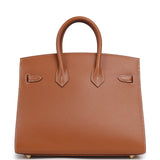 Hermes Birkin Sellier 25 Gold Madame Gold Hardware - Thumbnail View 4