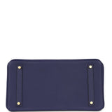 Hermes Birkin 35 Bleu Encre Togo Gold Hardware - Thumbnail View 6
