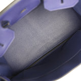 Hermes Birkin 35 Bleu Encre Togo Gold Hardware - Thumbnail View 8