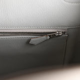 Hermes Special Order (HSS) Birkin 40 Craie, Gris Perle Togo Brushed Palladium Hardware - Thumbnail View 9
