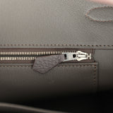 Pre-owned Hermes Birkin 35 Etain Togo Palladium Hardware - Thumbnail View 9