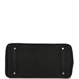 Vintage Hermes Birkin 35 Black Togo Palladium Hardware - Thumbnail View 6