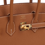 Hermes Birkin 25 Gold Togo Gold Hardware - Thumbnail View 7