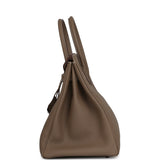 Hermes Birkin 35 Etoupe Togo Palladium Hardware - Thumbnail View 3