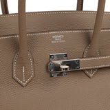 Hermes Birkin 35 Etoupe Togo Palladium Hardware - Thumbnail View 7