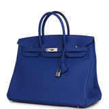 Hermes Birkin 40 Bleu Royal Togo Palladium Hardware - Thumbnail View 5