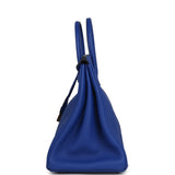 Hermes Birkin 40 Bleu Royal Togo Palladium Hardware - Thumbnail View 3
